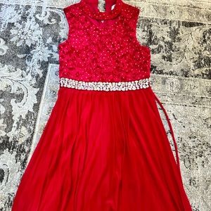 Speechless formal kids red dress